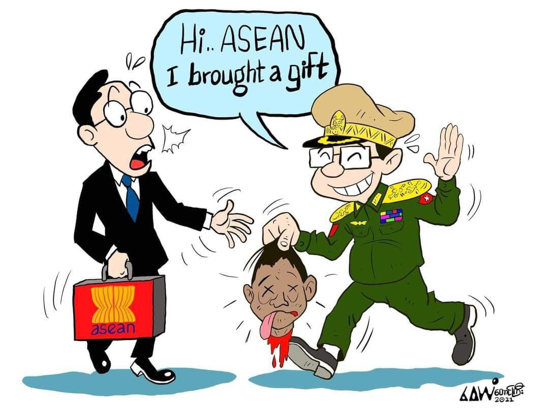 Min Aung Hlaing Cartoon featured