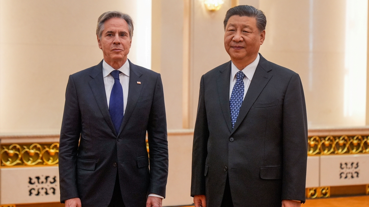 US meets China